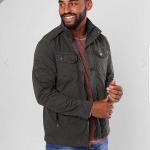 Buckle Washed Canvas Jacket